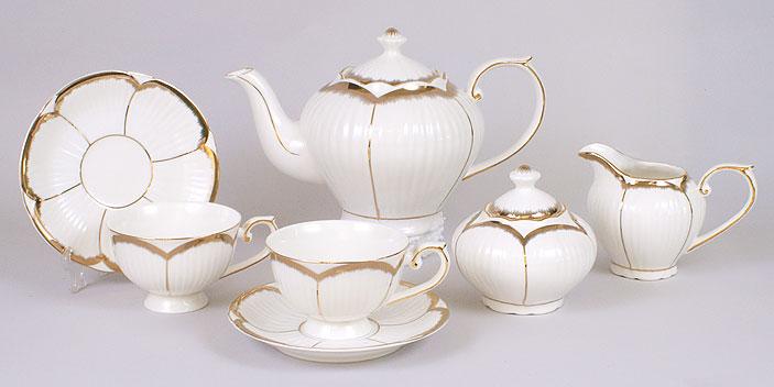 Чайный сервиз Princess Gold-520 15 пр. (BD-222-520)