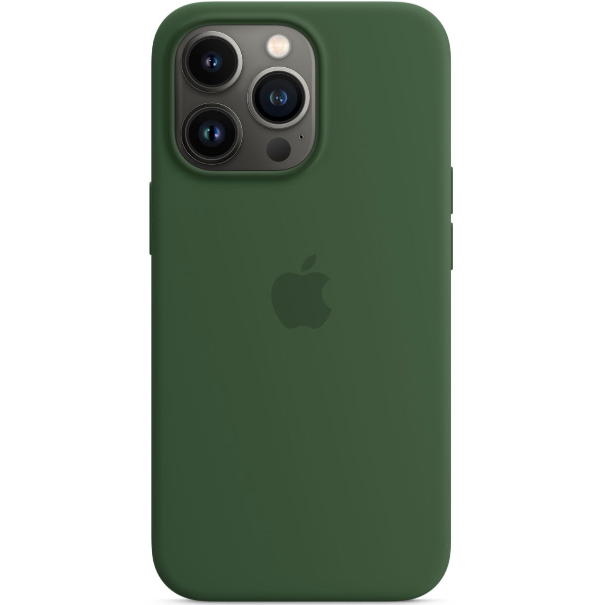 Силиконовый чехол накладка Apple Silicone Case with MagSafe for iPhone 13 Pro, Clover (HC)