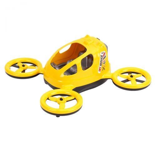 Игрушечный квадрокоптер пластиковый Желтый (2987462418)