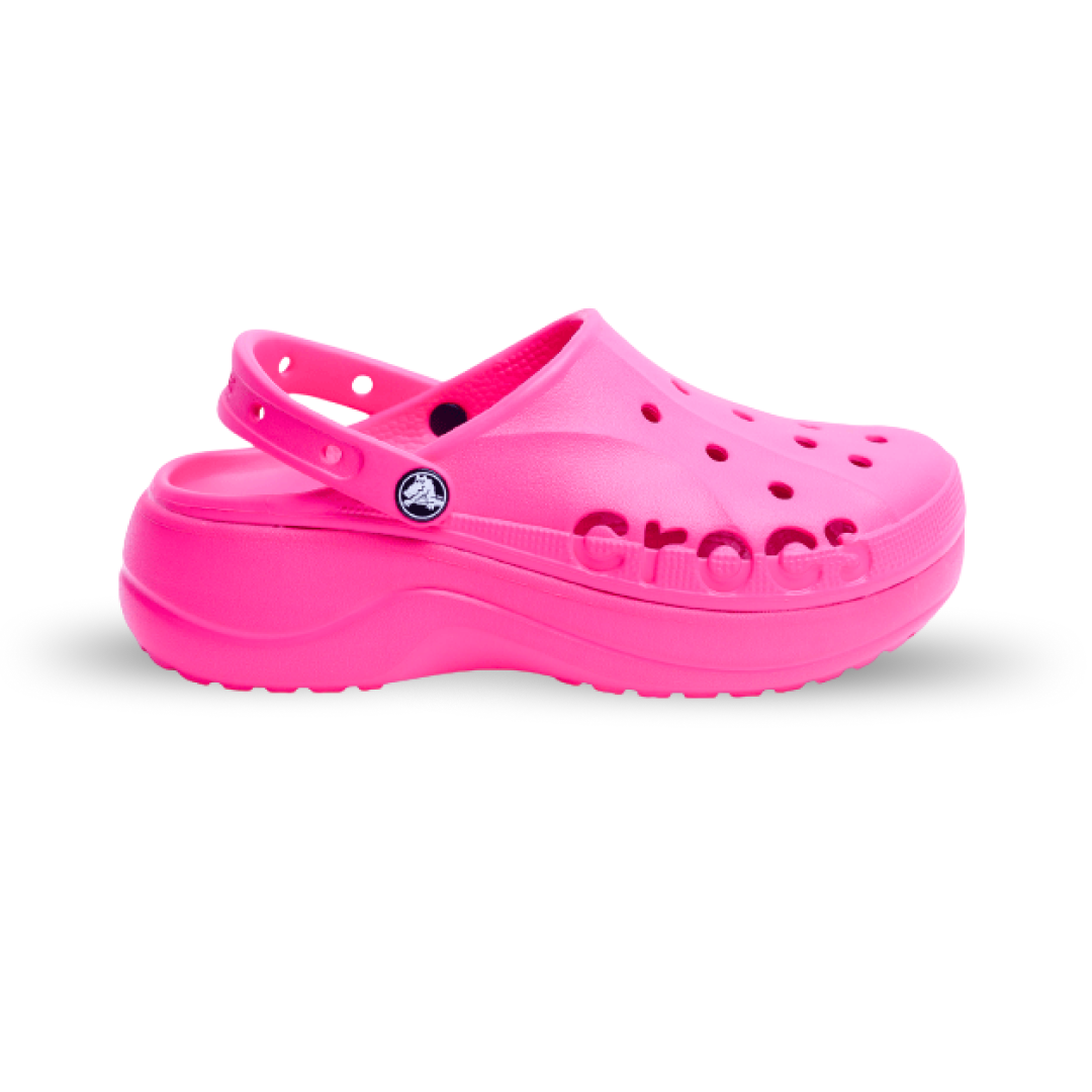 Сабо на платформі Crocs Bayaband Platform Pinc р. 39 M7-W9 24,9-25,6 см Рожевий (32144501)