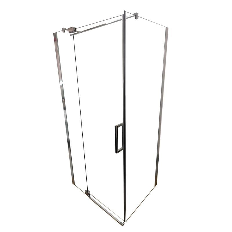 Душевая кабина без поддона KOER SR SC02-100x80x200-TR-01 прозрачное стекло Easy Clean 8 мм Хром (KR5355) - фото 3 Душевая кабина без поддона KOER SR SC02-100x80x200-TR-01 прозрачное стекло Easy Clean 8 мм Хром (KR5355) - фото 3