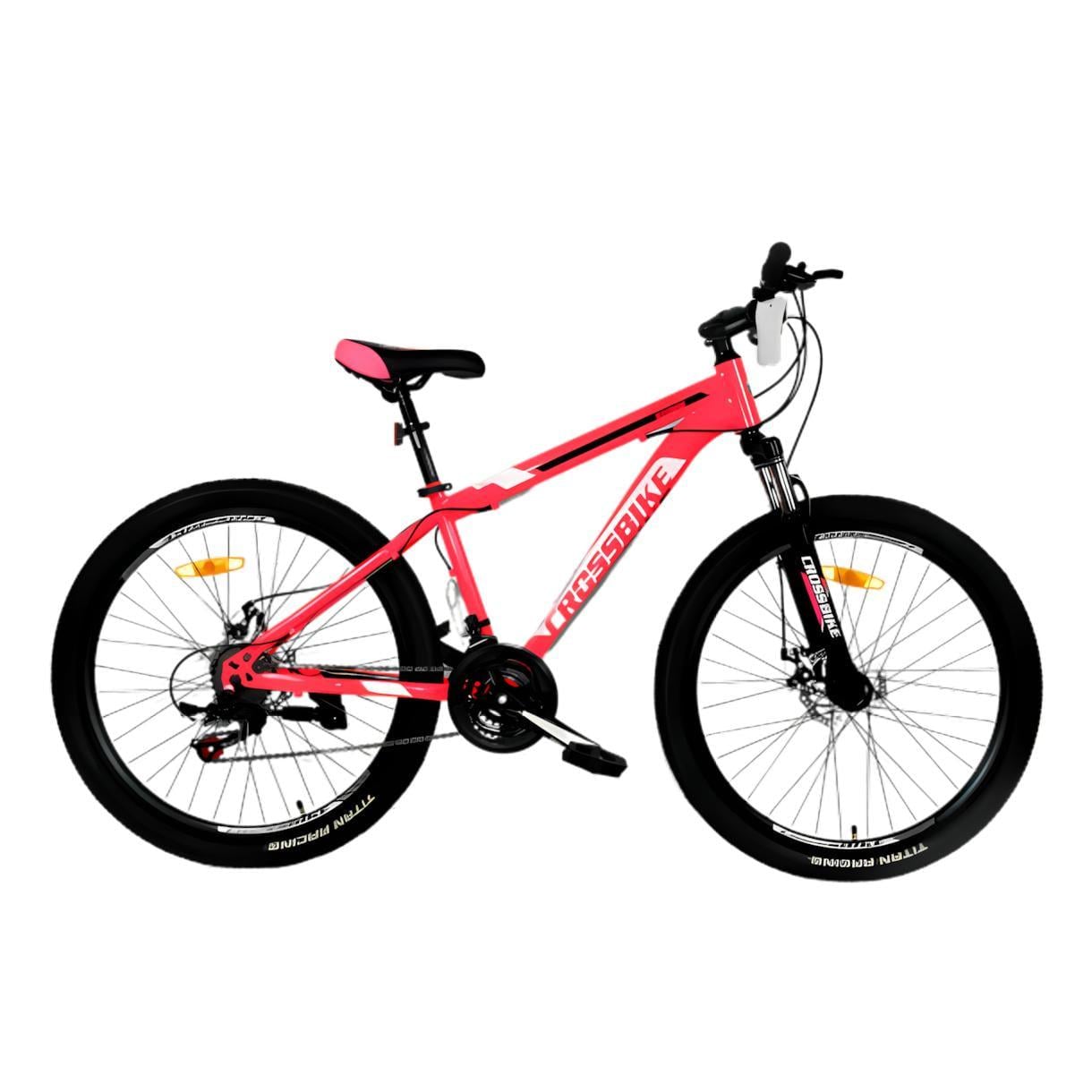 Велосипед CrossBike STORM 26" 13" Рожевий (325)