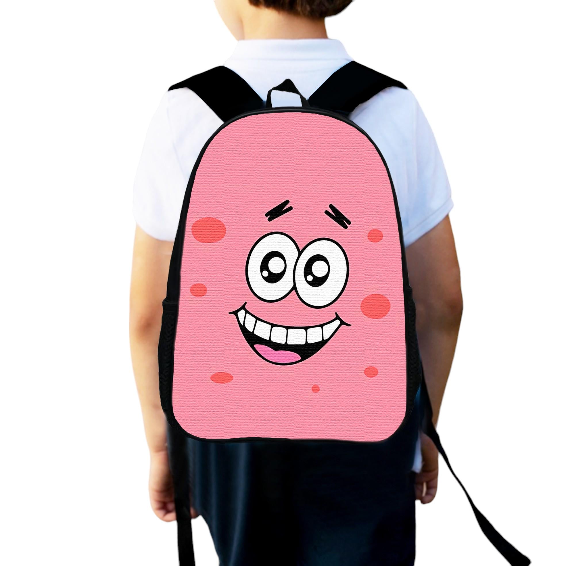 Школьный рюкзак детский Губка Боб Патрик Стар для мальчика 34х27 см (0203)