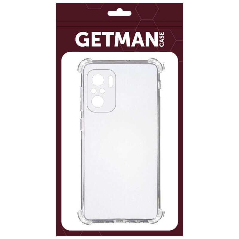 TPU чехол GETMAN Ease logo усиленные углы для Xiaomi Redmi Note 10 Pro/10 Pro Max Бесцветный (прозрачный) - фото 2