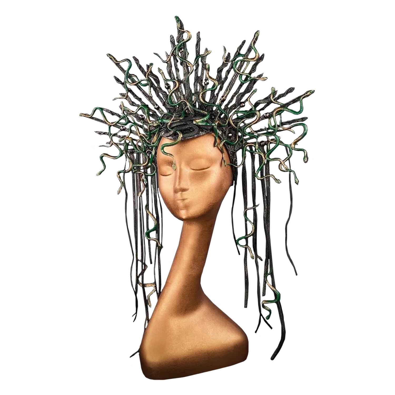 Обруч Медуза Горгона Seta Decor (21-601GR-BZ)