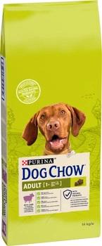 Сухий корм для дорослих собак Dog Chow з ягнятком 14 кг