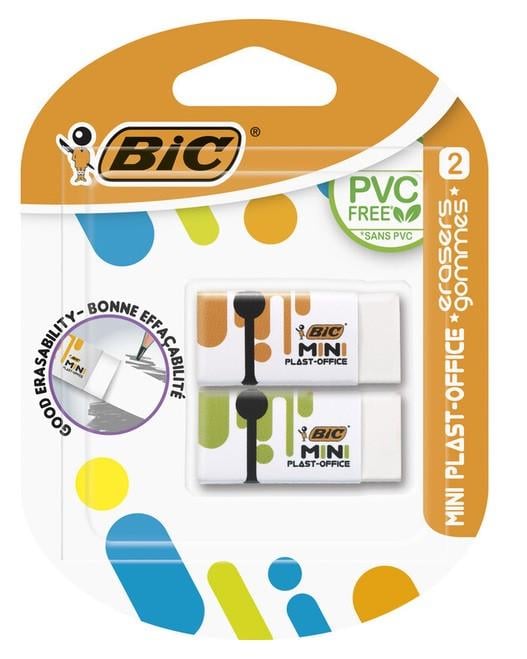 Гумка BIC Plast Office mini 2 шт. (2702839920)