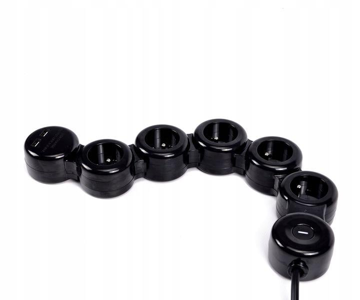 Удлинитель Silver Crest 5 розеток 2 USB-A 1,5 м (P1-00322) - фото 2 Удлинитель Silver Crest 5 розеток 2 USB-A 1,5 м (P1-00322) - фото 2