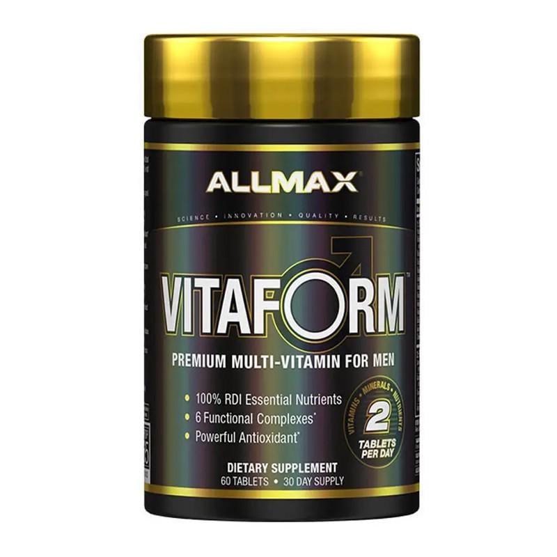 Вітаміни і мінерали для чоловіків ALLMAX Nutrition VitaForm 60 капс. (20144-01) - фото 1