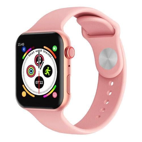 Смарт-часы Smart Watch T500 пульсометр Розовый