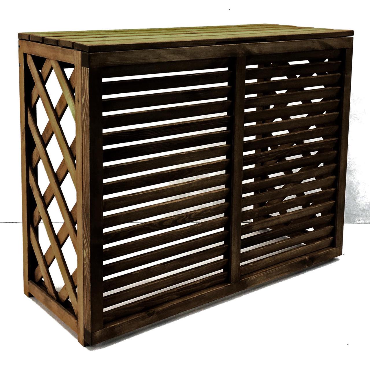 Тумба для кондиционера камуфляжная из дерева Чиклао Капучино (КТК-000709) Тумба для кондиционера камуфляжная из дерева Чиклао Капучино (КТК-000709)