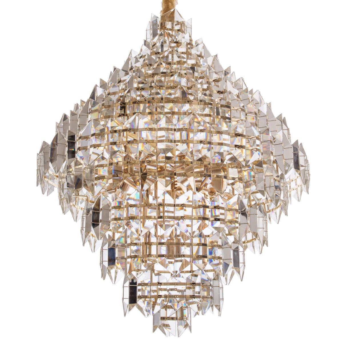 Люстра подвесная Brille BCL-718S/27 E14 классическая - фото 2 Люстра подвесная Brille BCL-718S/27 E14 классическая - фото 2