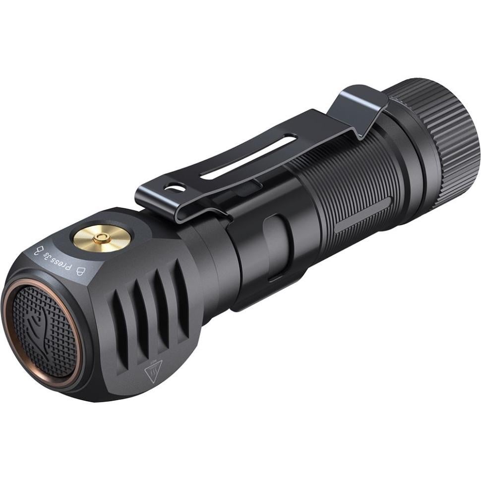 Фонарик налобный Fenix HM61R V2.0 1600 мл 18650 Черный - фото 3 Фонарик налобный Fenix HM61R V2.0 1600 мл 18650 Черный - фото 3