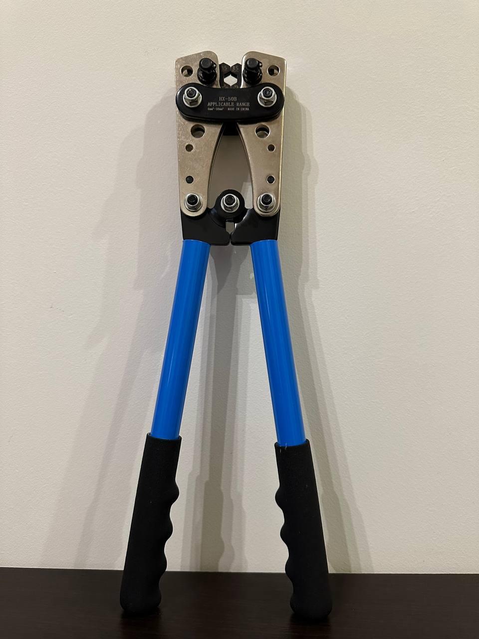 Пресс обжимные клещи для силовых наконечников Yefym hx-50b 6-50 мм Пресс обжимные клещи для силовых наконечников Yefym hx-50b 6-50 мм