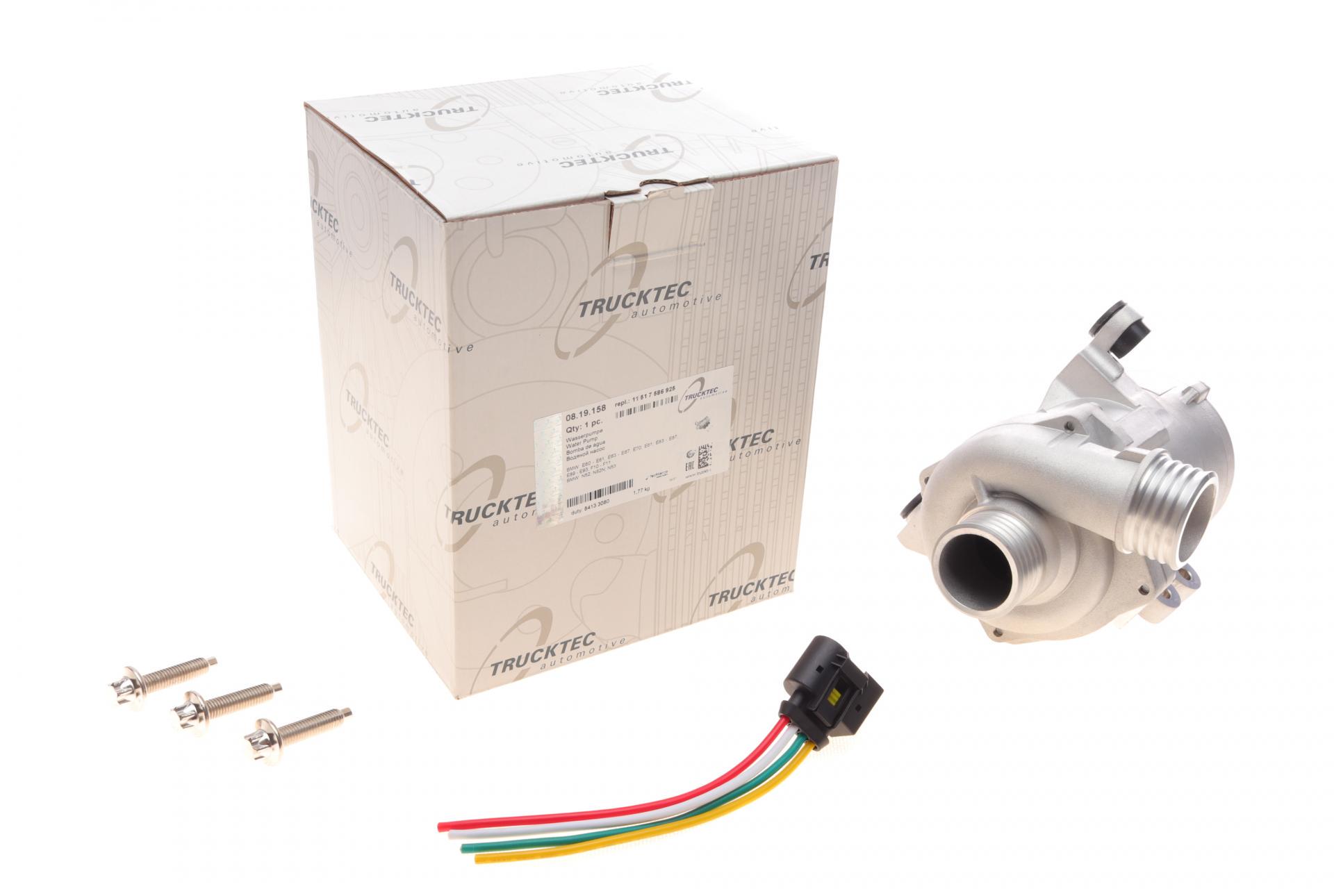 Водяная помпа TRUCKTECAUTOMOTIVE BMW 3 E90/5 E60/6 E63/7 E65/E66/E67/X3 E83/X5 E70 04- (08.19.158) Водяная помпа TRUCKTECAUTOMOTIVE BMW 3 E90/5 E60/6 E63/7 E65/E66/E67/X3 E83/X5 E70 04- (08.19.158)