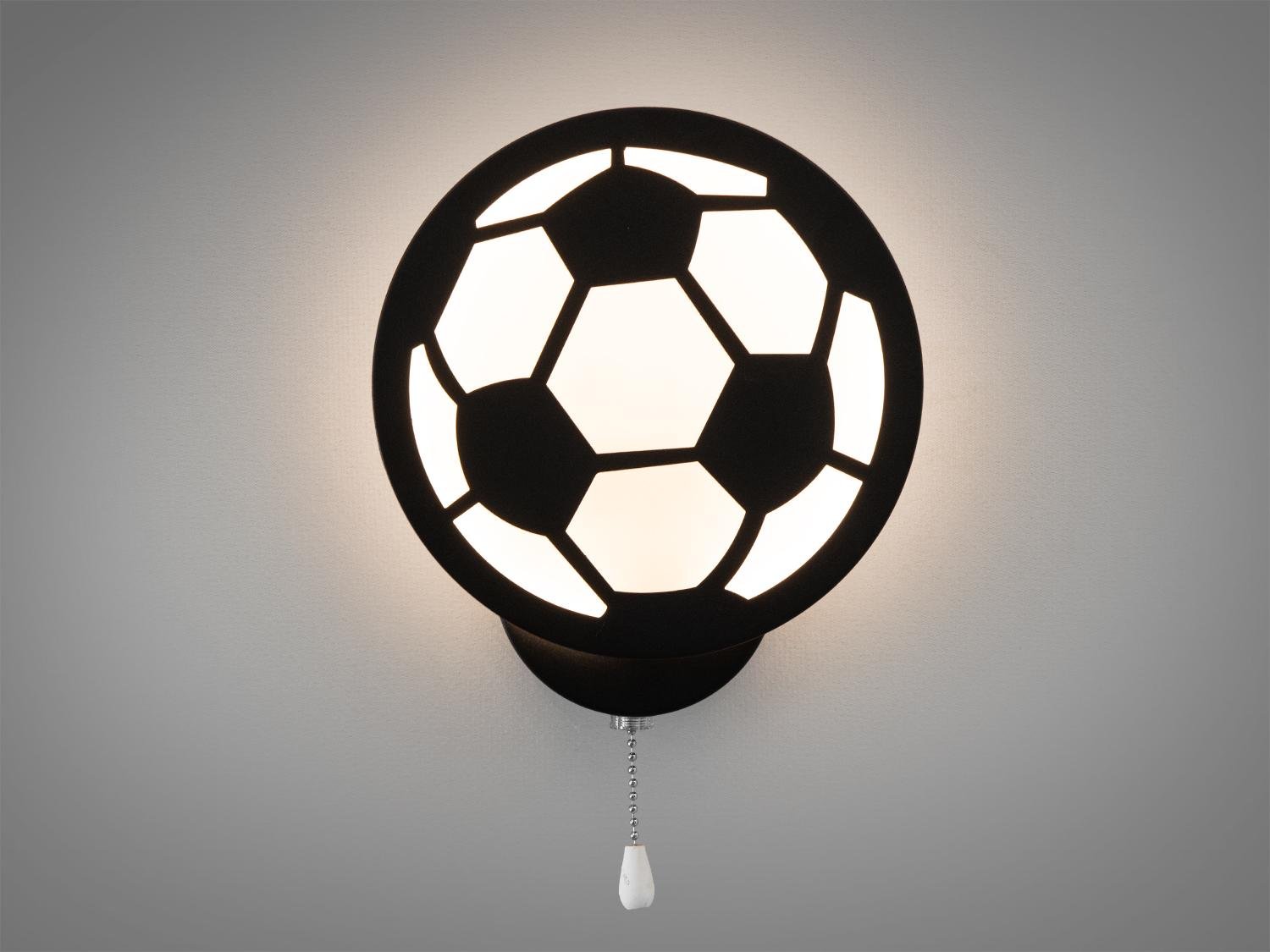 Светильник светодиодный настенный 16W Черный (8065/1BK)