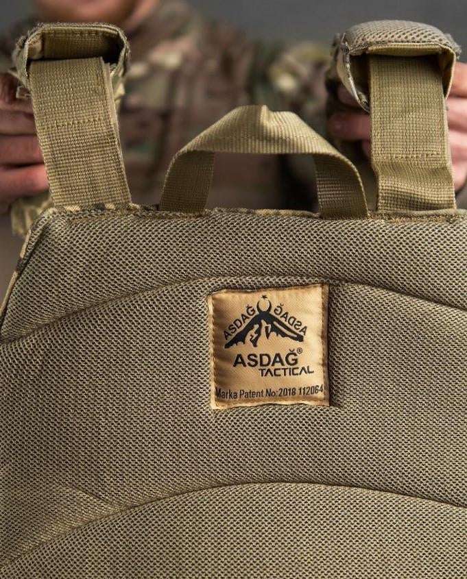 Плитоноска з підсумками Asdag з 4 точками швидкого скидання Піксель (2472511823) - фото 6