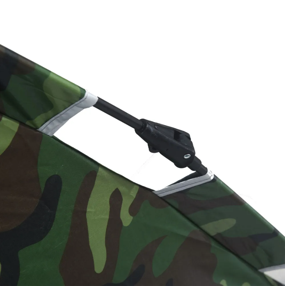 Намет туристичний 4-х місний 200х200 см каркасний Камуфляж (Е500065) - фото 9