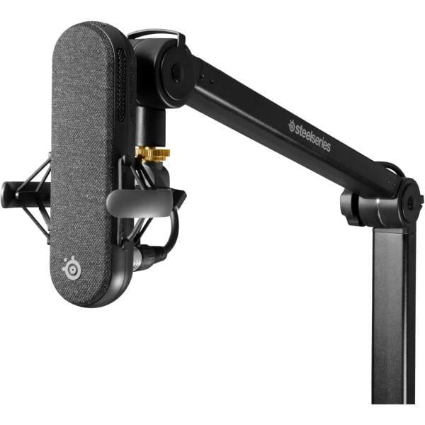 Штатив для стрім мікрофонів з кріпленням SteelSeries Alias/Alias Pro Boom Arm до столу Black (60474)
