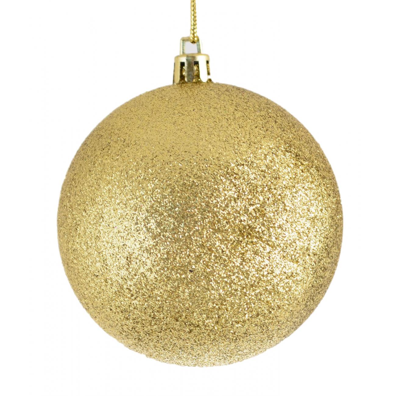 Шар Yes! Fun глиттер D15 см Золотой (0972641)