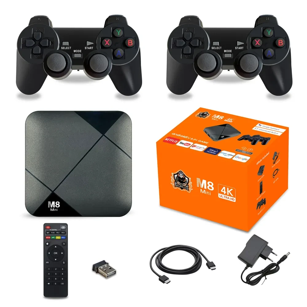 ᐉ Игровая консоль/TV-приставка Game Box M8 Mini 4K 64 ГБ (2034196133) •  Купить в Киеве, Украине • Лучшая цена в Эпицентр