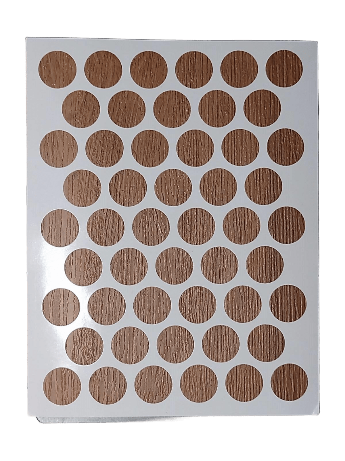 Заглушка самоклеюча на конфірмат WEISS D 14 мм 50 шт. Сосна антична