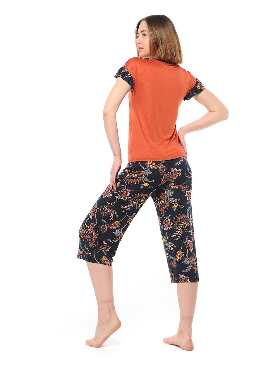 Піжама жіноча Наталюкс S Цегляний (8126243760121) - фото 2 Піжама жіноча Наталюкс S Цегляний (8126243760121) - фото 2