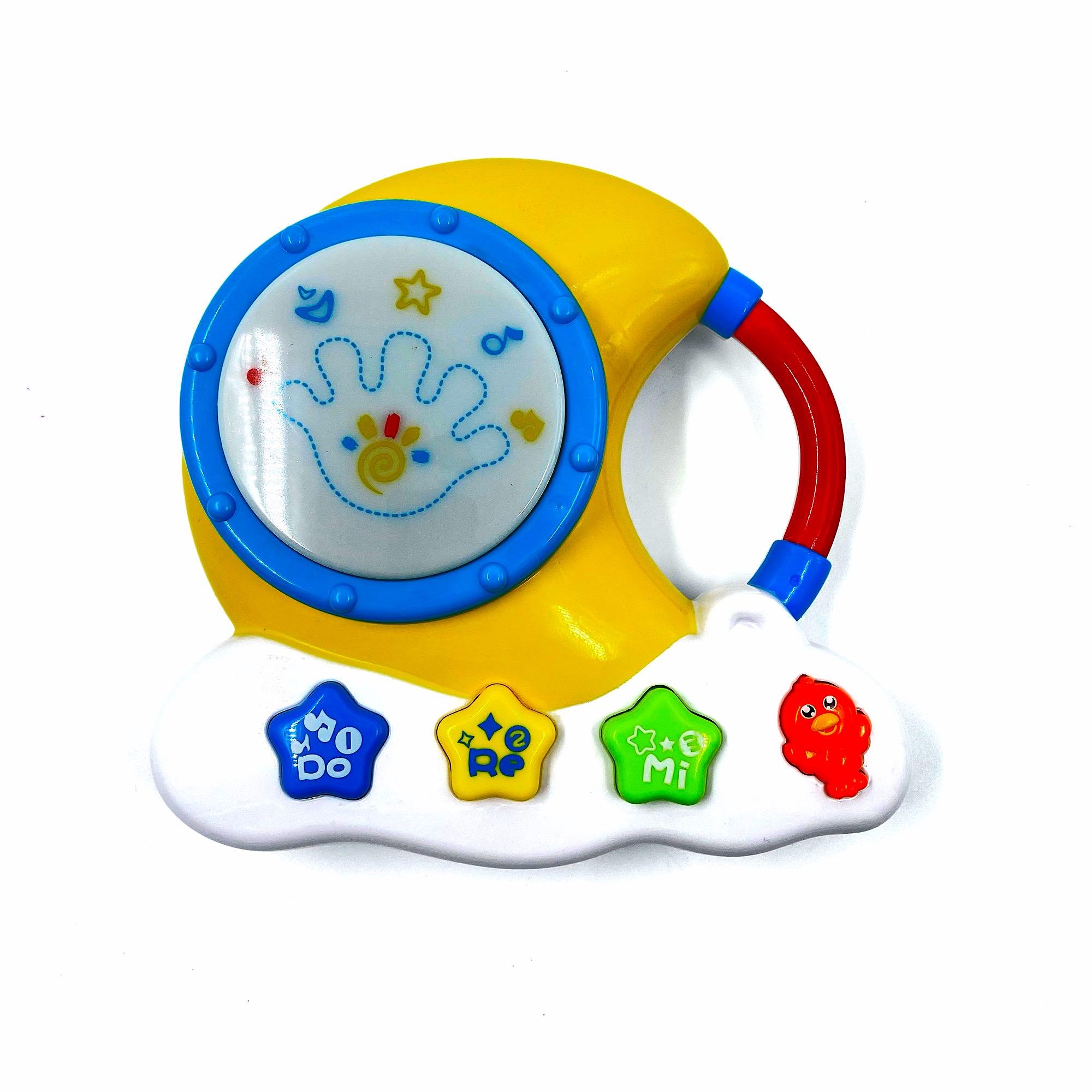 Іграшка музична TK Group Барабан Місяць з підсвічуванням 20 см (116368)