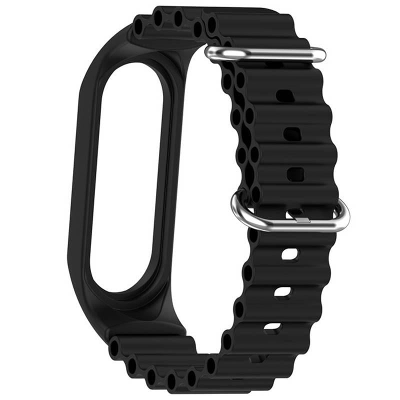 Ремешок Epik Ocean Band для Xiaomi Mi Band 7/6/5/4/3 Black (00000064769_2) - фото 4