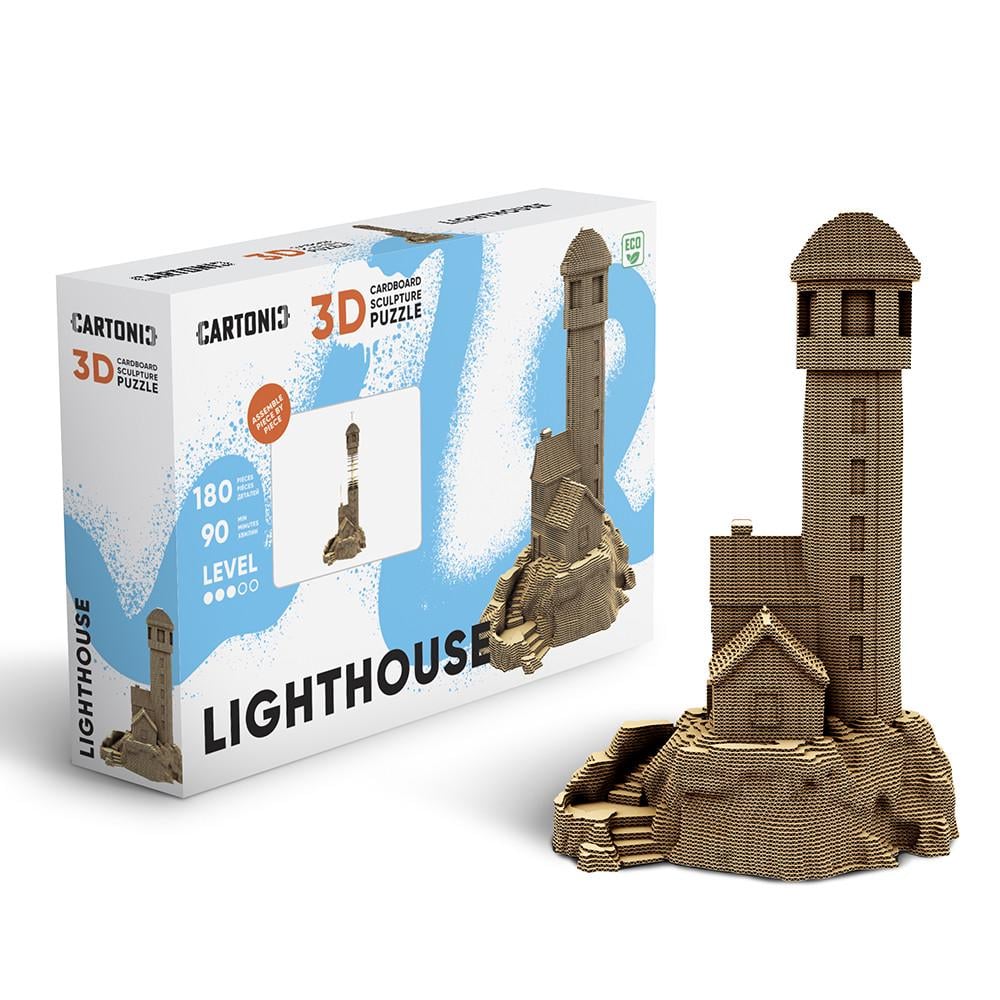 Пазл-конструктор 3D картонный Cartonic 3D Puzzle LIGHTHOUSE Маяк (33394472)