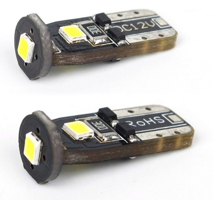 Автолампы светодиодные Carlamp T10 W5W 3G-Series CL1020P 200Lm 9-16V 10 шт. (35113382)
