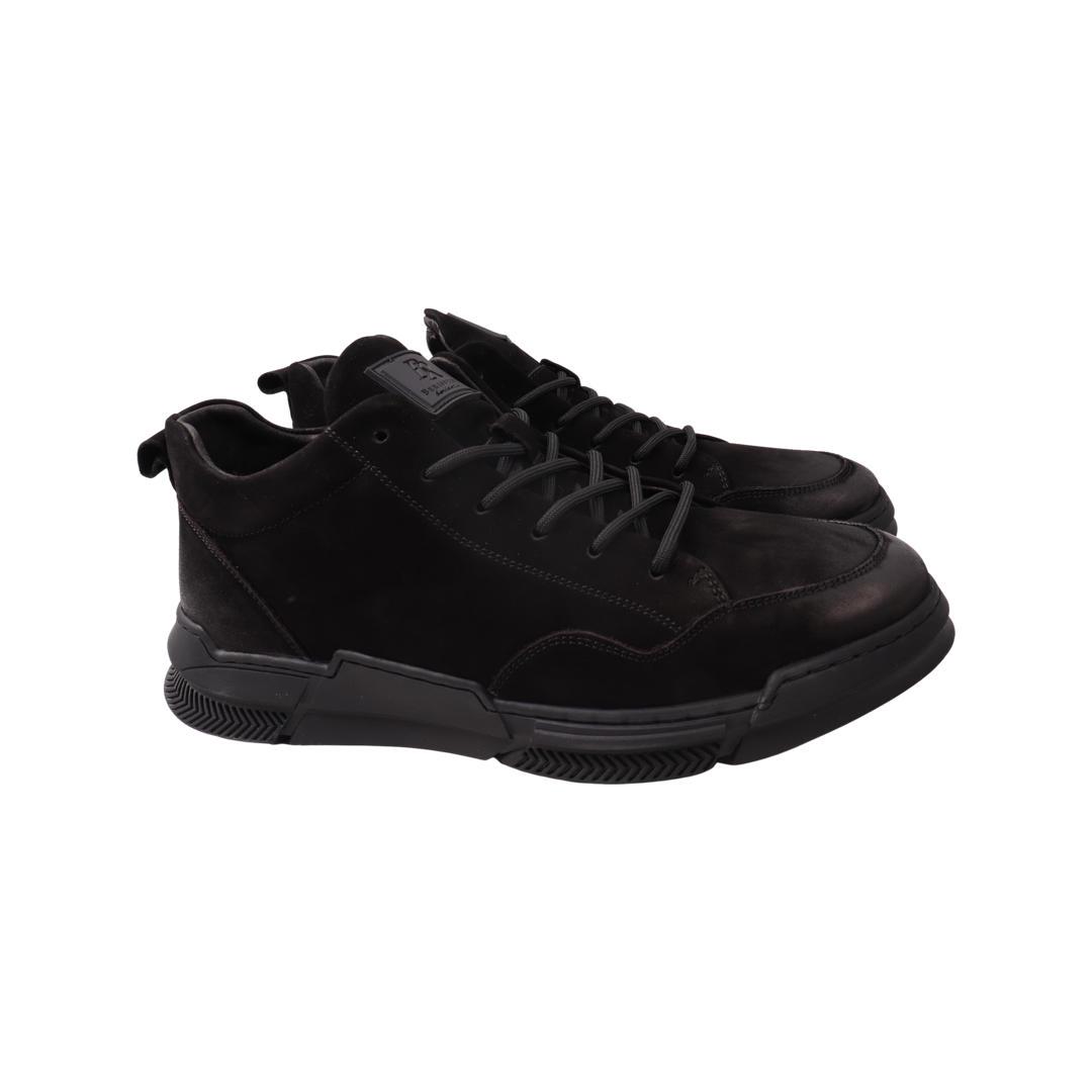 Черевики чоловічі Berisstini нубук Чорний (43-22ZHS 40)