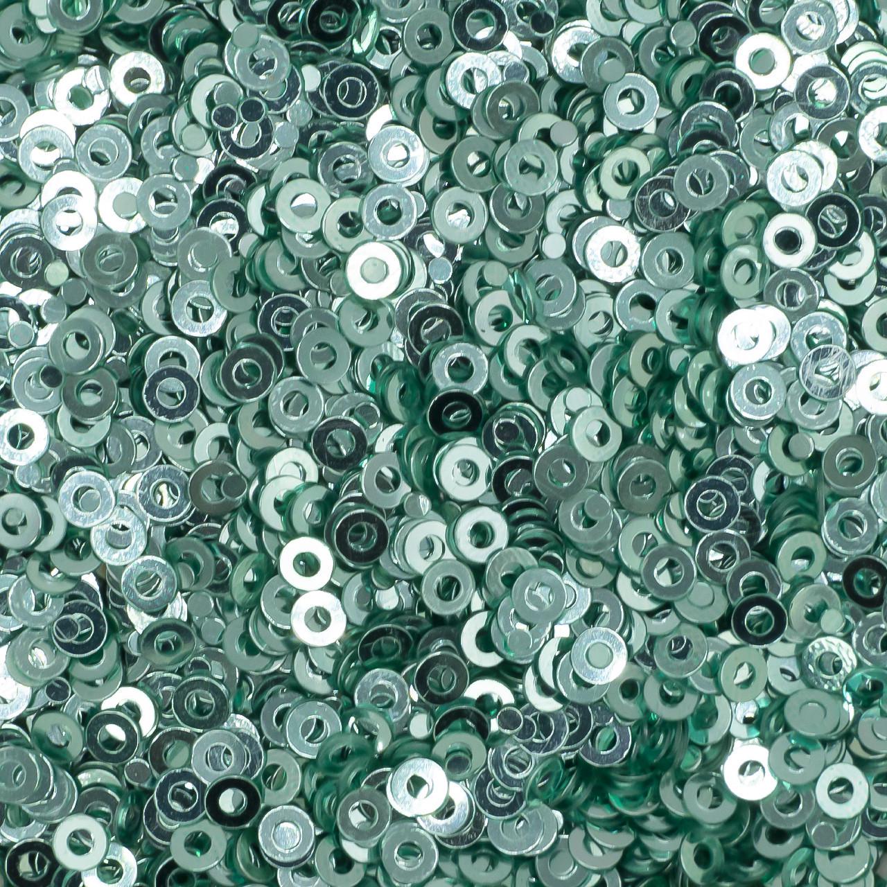 Пайетки круглые 5 мм 250 г Зеленый (ПА0005к05) Пайетки круглые 5 мм 250 г Зеленый (ПА0005к05)