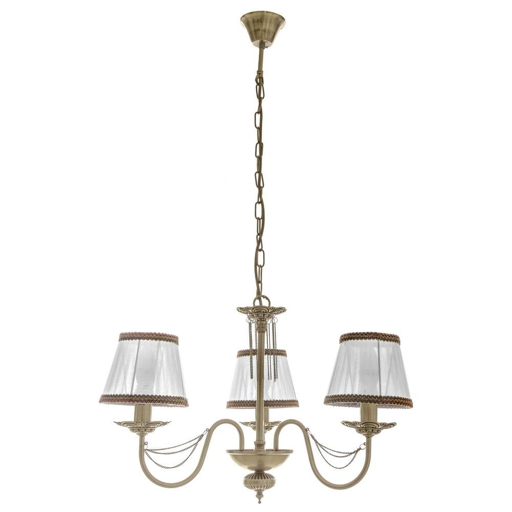 Люстра Brille BKL-662S/3 E14 AB (23-446)