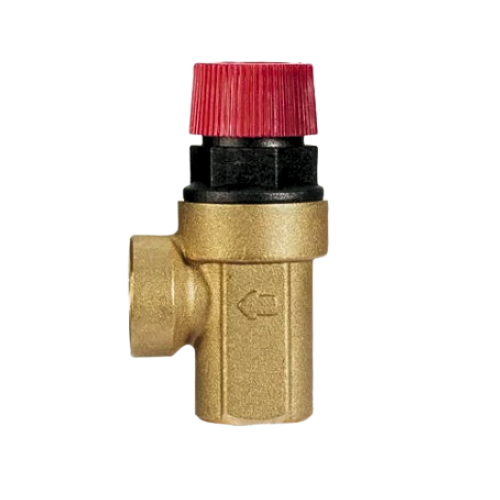 Клапан предохранительный угловой IVR 3/4" 2,5 бар