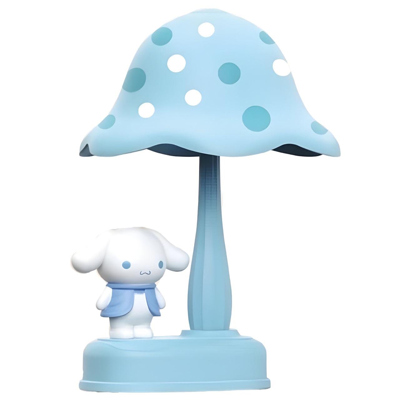 Настольная лампа Cinnamoroll грибочек Голубой (339D) - фото 1 Настольная лампа Cinnamoroll грибочек Голубой (339D) - фото 1