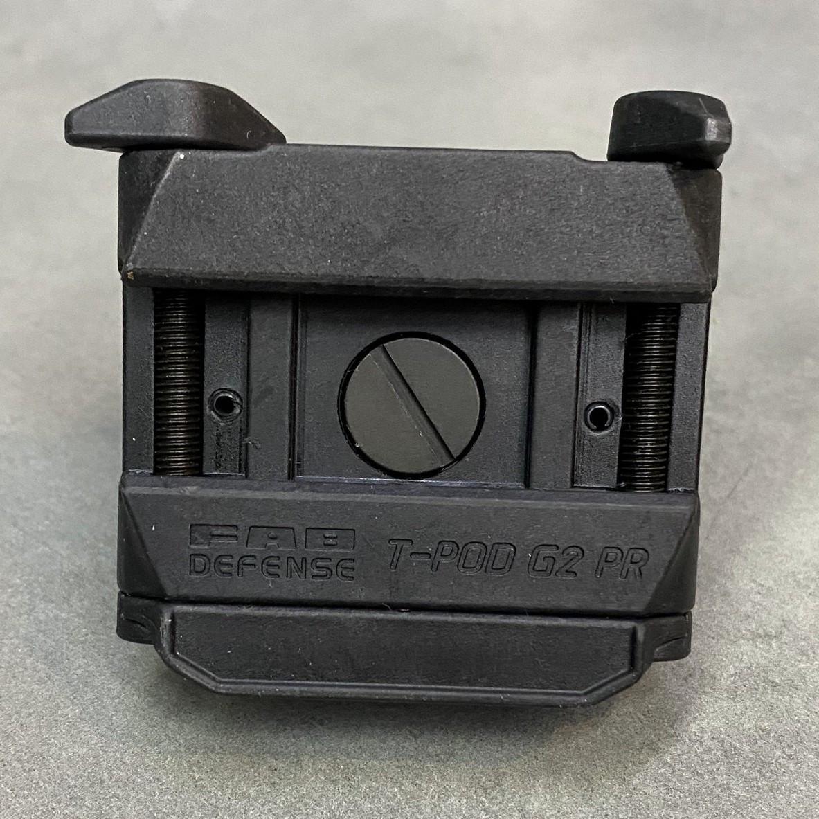 Адаптер для сошек FAB Defense H-POD Picatinny Adaptor поворотно-наклонный на планку Пикатинни Черный (243322) - фото 6 Адаптер для сошек FAB Defense H-POD Picatinny Adaptor поворотно-наклонный на планку Пикатинни Черный (243322) - фото 6