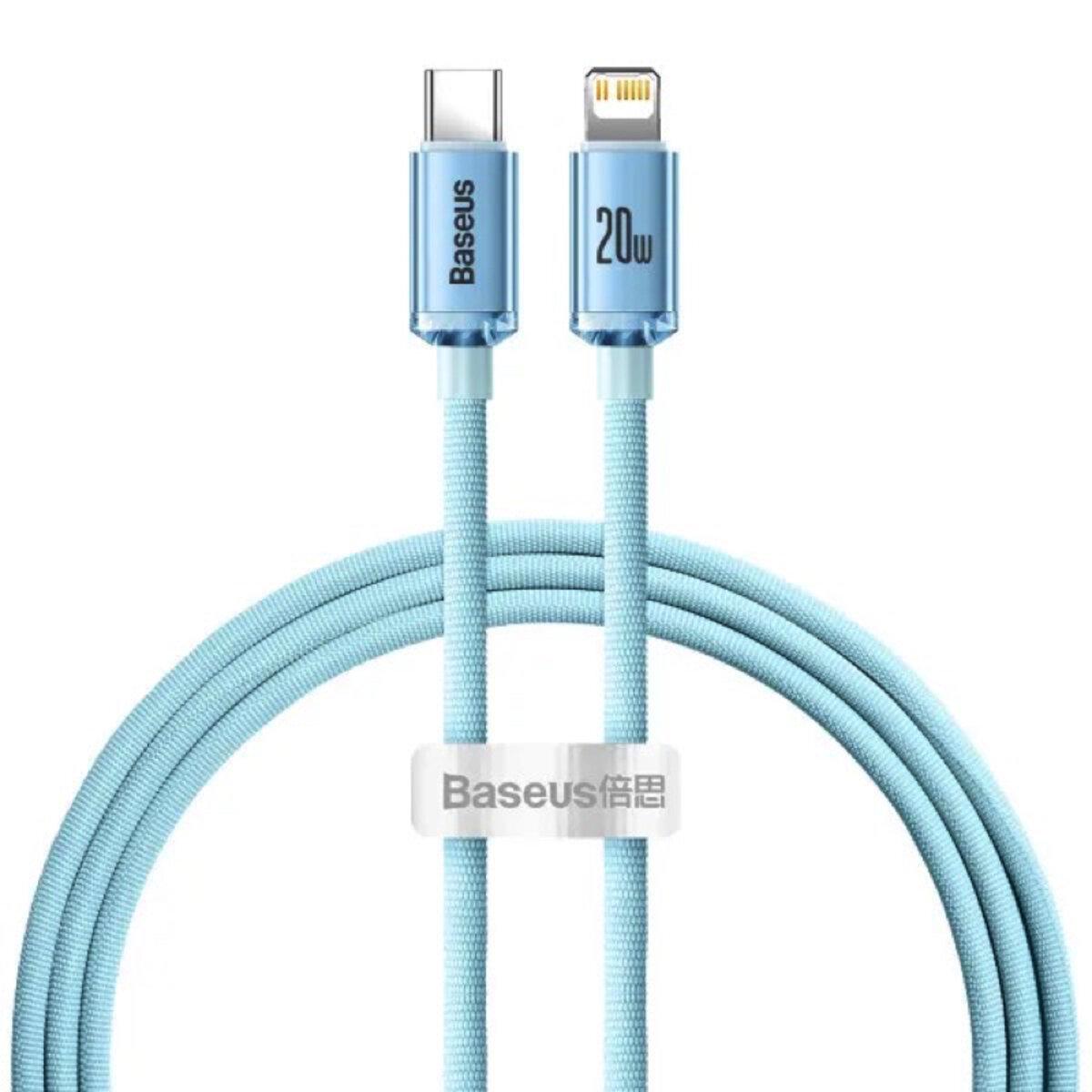 Кабель BASEUS Gem Fast-Charging USB-C to iP 20W 2 м Galaxy Blue (P10373001311-01)
