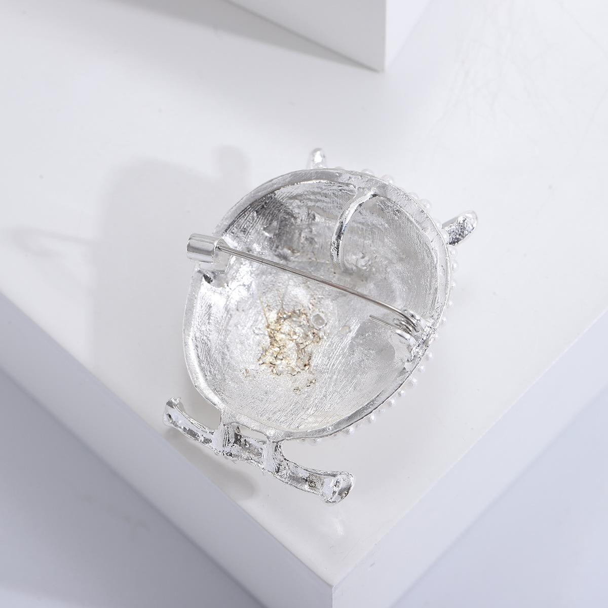 Брошка жіноча Сова 39x33 мм 14,5 г (494693342) - фото 4 Брошка жіноча Сова 39x33 мм 14,5 г (494693342) - фото 4