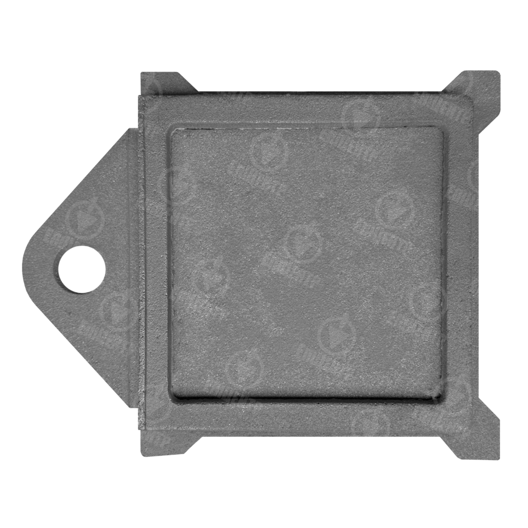 Задвижка шиберная чугунная для печи квадратная 230x190 мм (50)