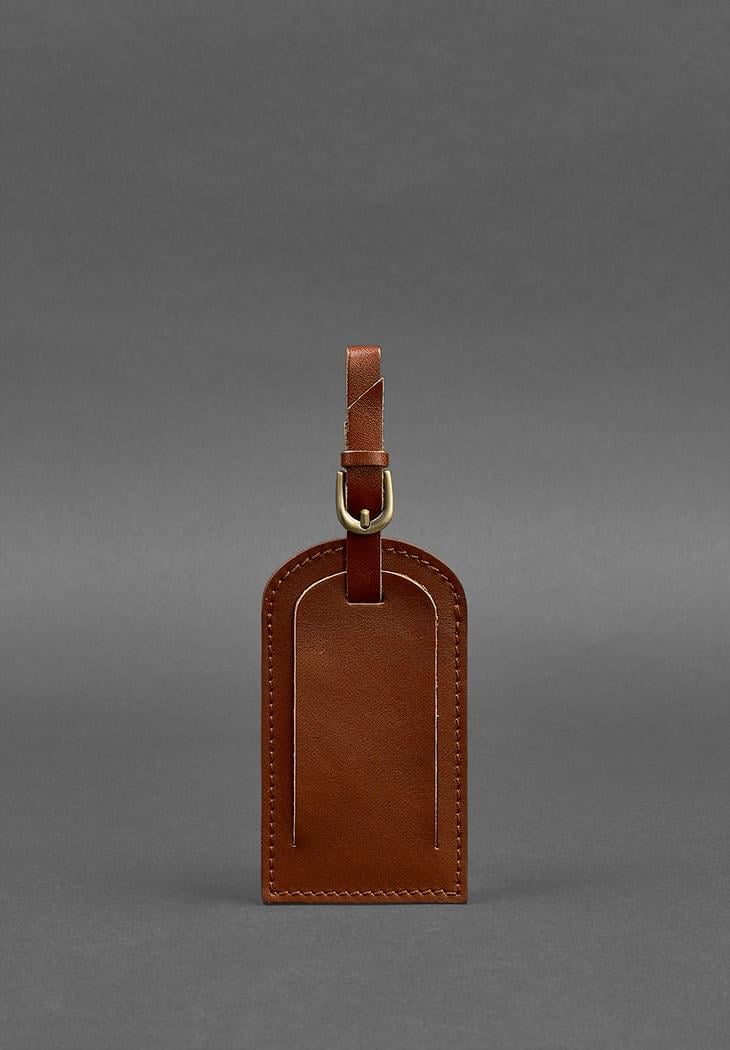 Бирка кожаная для багажа 2.0 Светло-коричневый (A-026843)