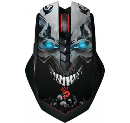 Миша игровая A4Tech Bloody R80A Wireless Skull Design (43342) - фото 1