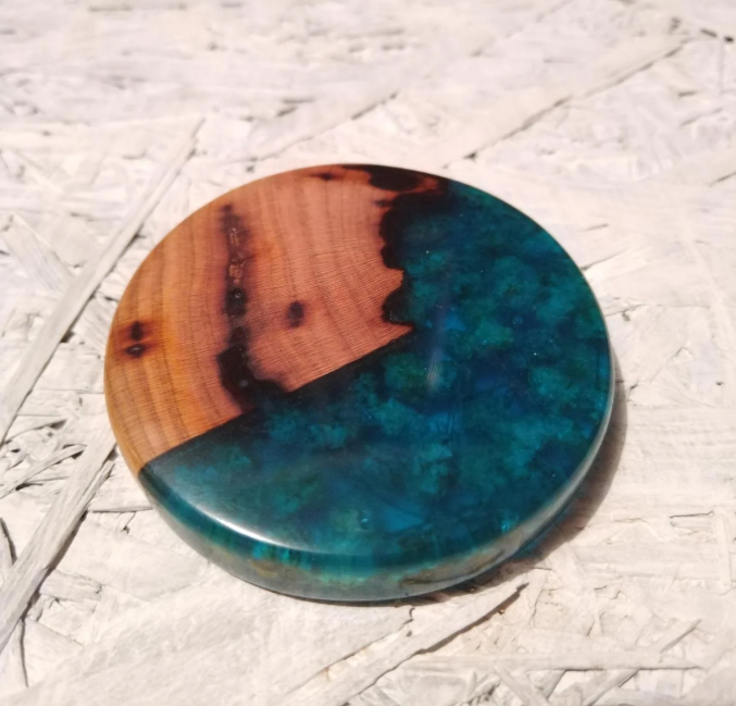 Підставка під чашку ЯРО з епоксидною смолою 75х10 см