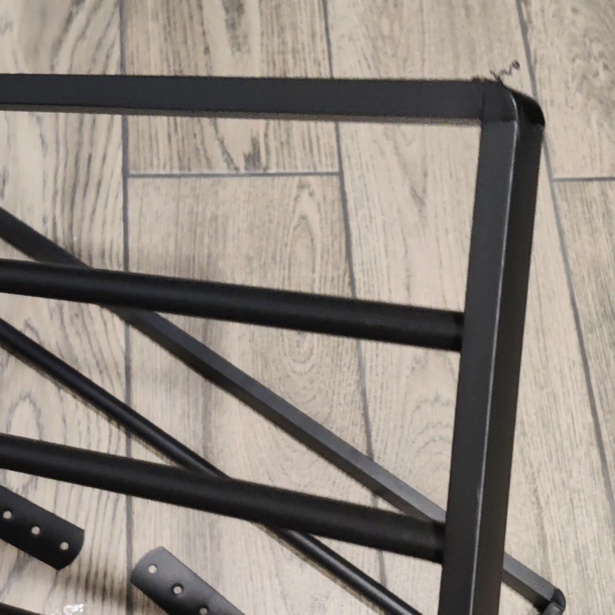 Вішалка-полиця для ванної кімнати Bathroom Shelf ALP-47 Black Чорний (2518) - фото 5