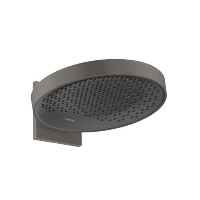 Лейка для верхнего душа HansGrohe Rainfinity 360 1jet с держателем Brushed Black Chrome (26230340)