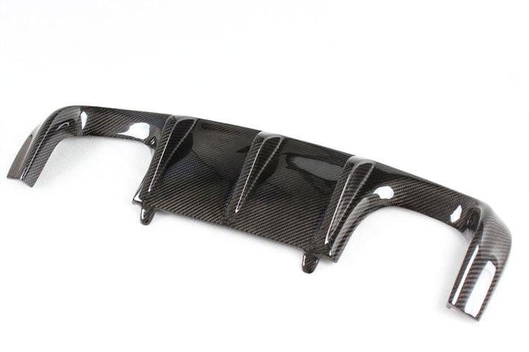 Диффузор заднего бампера DDCarbon V5 для E92/E93 M3 для BMW 3 серия E-90/91/92/93 2005-2011 гг. натуральный карбон (136920)
