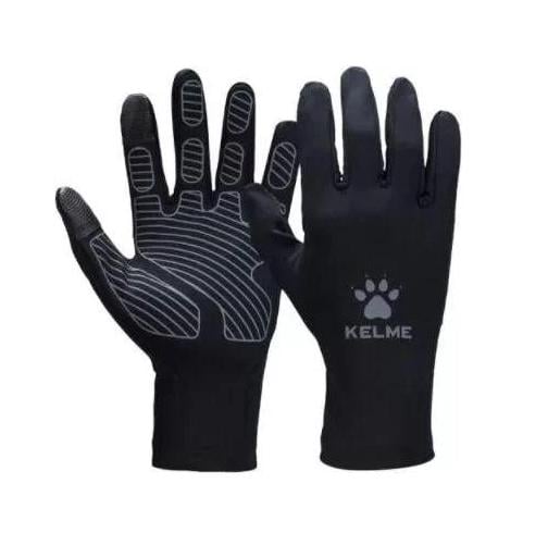 Перчатки тренировочные детские KELME CHILDREN'S COLD GLOVES Черно-серый (8161ST5004.9015)