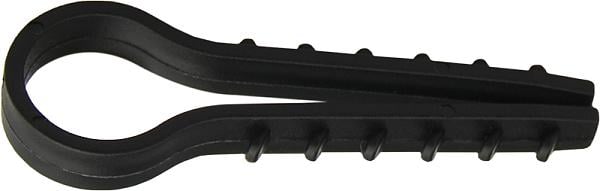 Дюбель-хомут АСКО-УКРЕМ 100 шт. d 12 мм Чорний Дюбель-хомут АСКО-УКРЕМ 100 шт. d 12 мм Чорний