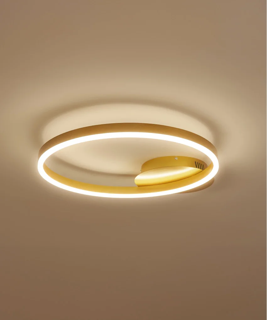 Стельовий світильник Eclipse LED 26W Золотий (SDLC-00041)
