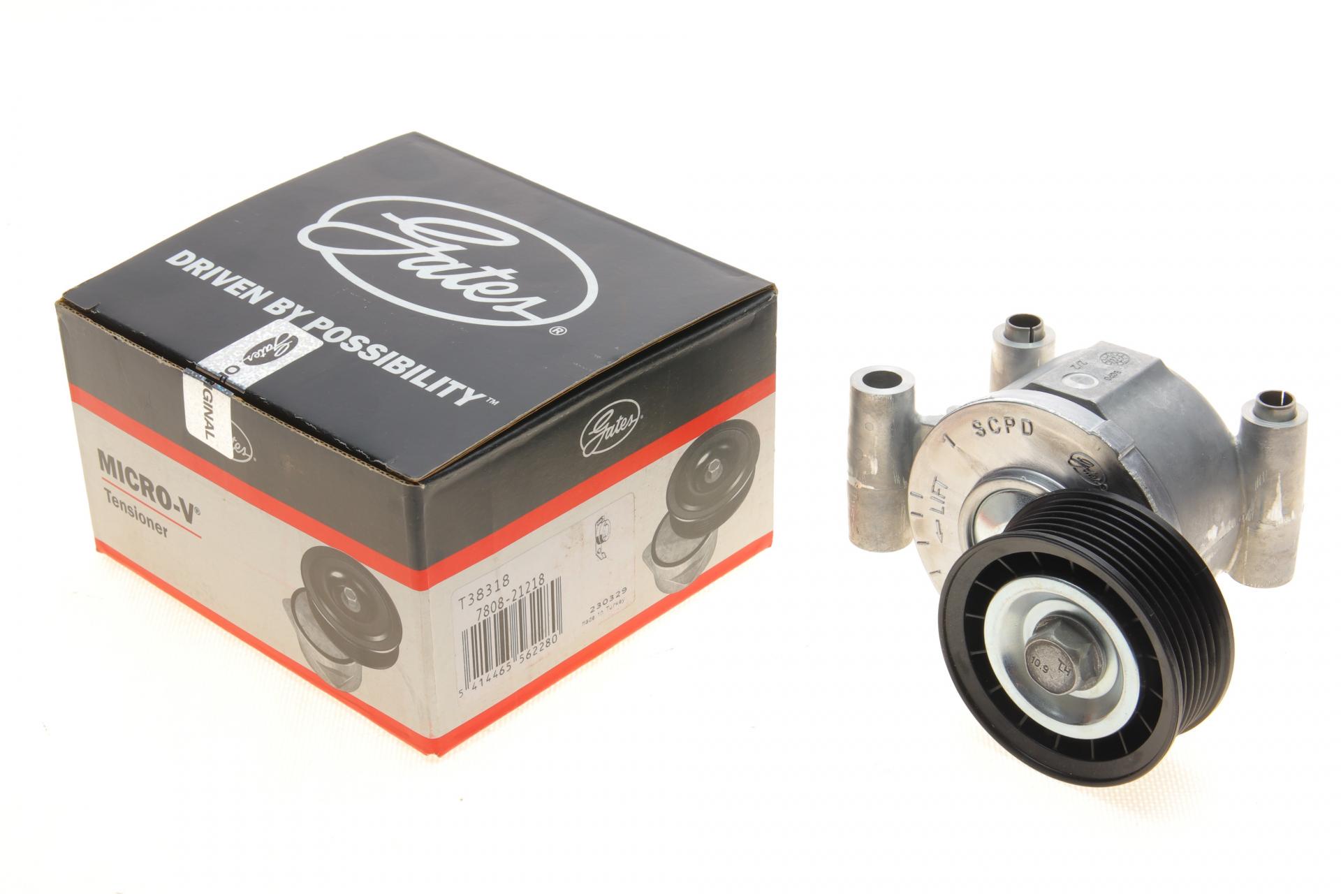 Натяжник ремня генератора GATES Ford Focus 1.8/2.0i 04-12 (T38318) Натяжник ремня генератора GATES Ford Focus 1.8/2.0i 04-12 (T38318)